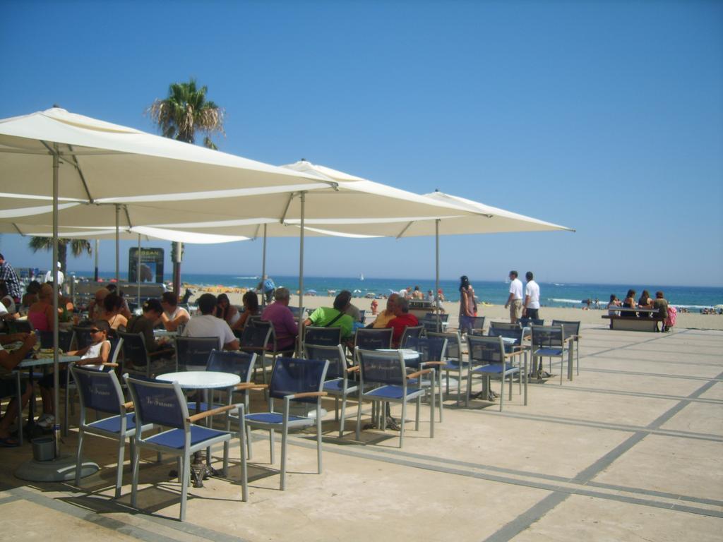 Canet Plage Appartement Vue Laterale Mer, 1 Chambre , Wifi, Climatisation, Parking Securise Couvert Exterior photo